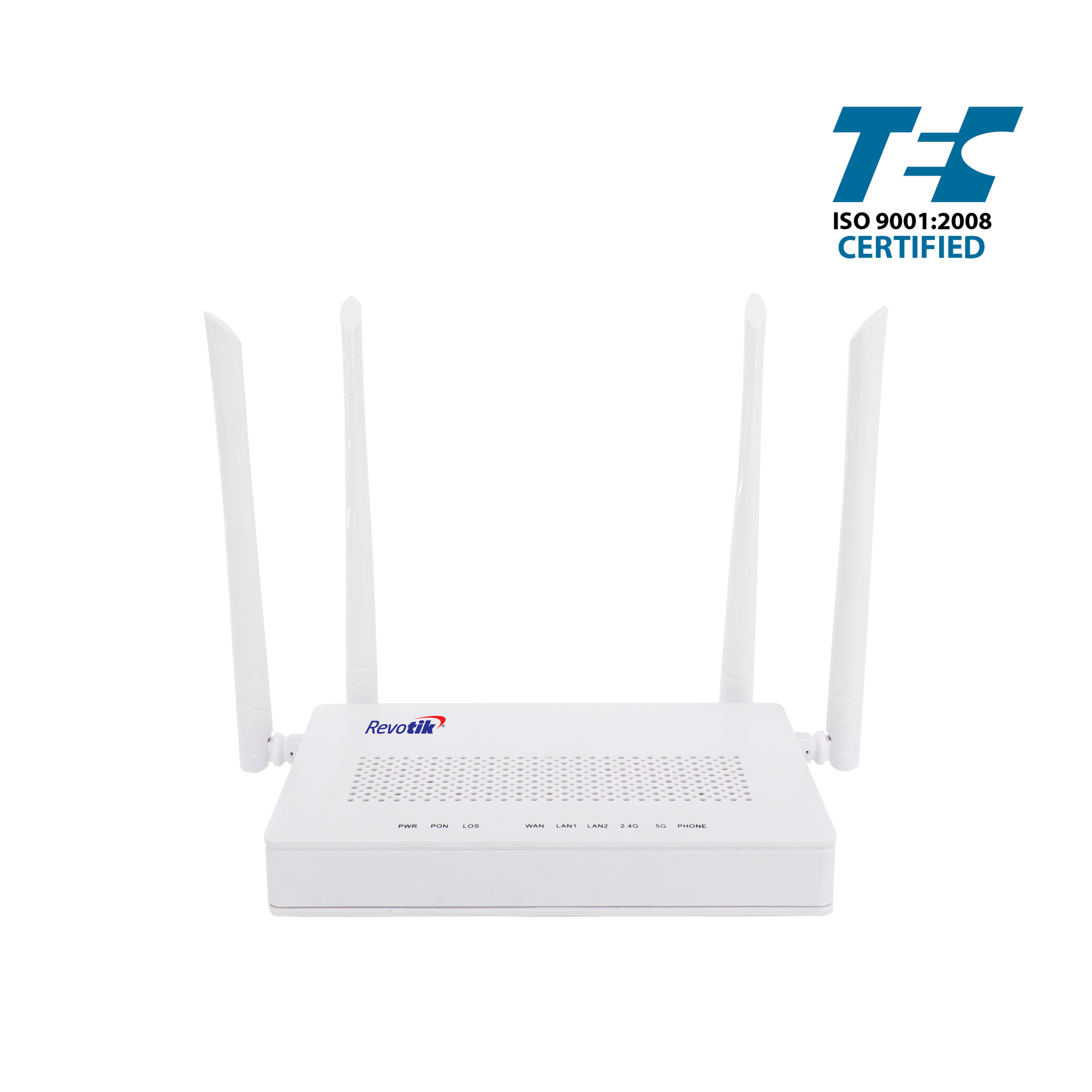 REVOTIK 2GE+1POTS ROUTER (RVXPON302WAC)